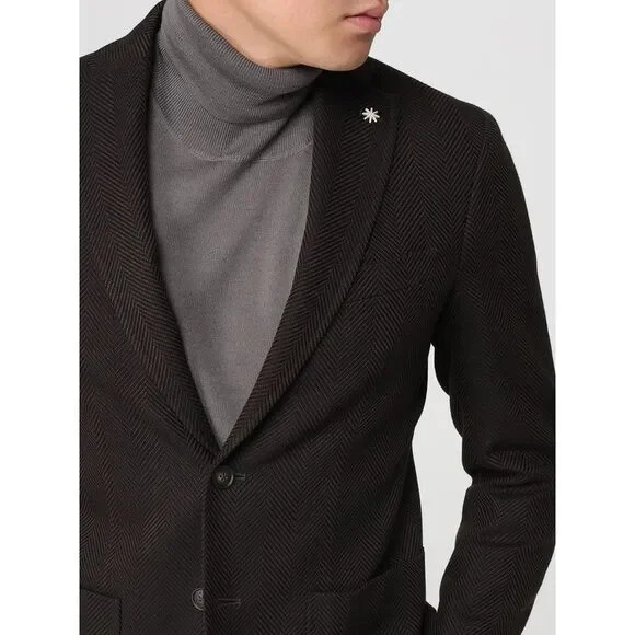 Manuel Ritz Jacket Men Brown